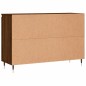 vidaXL Sideboard Braun Eichen-Optik 104x35x70 cm Holzwerkstoff vidaXL Sideboard Braun Eichen-Optik 104x35x70 cm Holzwerkstoff