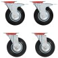 vidaXL Lenkrollen 4 Stk. 125 mm vidaXL Lenkrollen 4 Stk. 125 mm