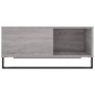 vidaXL Couchtisch Grau Sonoma 80x80x36,5 cm Holzwerkstoff vidaXL Couchtisch Grau Sonoma 80x80x36,5 cm Holzwerkstoff
