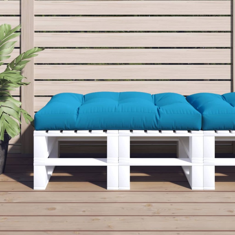 Palettenkissen Blau 120x80x12 cm Stoff Palettenkissen Blau 120x80x12 cm Stoff