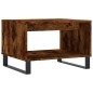 vidaXL Couchtisch Räuchereiche 60x50x40 cm Holzwerkstoff