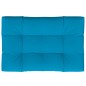 Palettenkissen Blau 120x80x12 cm Stoff Palettenkissen Blau 120x80x12 cm Stoff