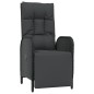 vidaXL 9-tlg. Garten-Essgruppe mit Kissen Schwarz Poly Rattan vidaXL 9-tlg. Garten-Essgruppe mit Kissen Schwarz Poly Rattan