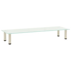 vidaXL TV-Tisch Mattiert 120x35x17 cm Hartglas