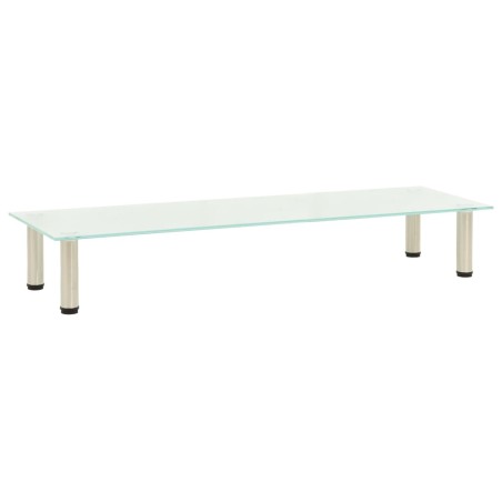 vidaXL TV-Tisch Mattiert 120x35x17 cm Hartglas