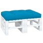 Palettenkissen Blau 120x80x12 cm Stoff Palettenkissen Blau 120x80x12 cm Stoff