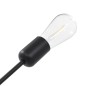 vidaXL Deckenleuchte mit Glühlampen 2 W Schwarz E27 vidaXL Deckenleuchte mit Glühlampen 2 W Schwarz E27