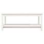 vidaXL Couchtisch Weiß 110x55x45 cm Massivholz Kiefer vidaXL Couchtisch Weiß 110x55x45 cm Massivholz Kiefer