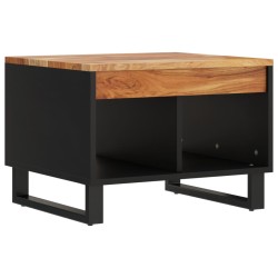 vidaXL Couchtisch 55x50x40 cm Massivholz Akazie