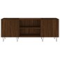 vidaXL Plattenschrank Braun Eichen-Optik 121x38x48 cm Holzwerkstoff vidaXL Plattenschrank Braun Eichen-Optik 121x38x48 cm Holzwerkstoff