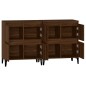 vidaXL Sideboards 2 Stk. Braun Eichen-Optik 60x35x70 cm Holzwerkstoff vidaXL Sideboards 2 Stk. Braun Eichen-Optik 60x35x70 cm Holzwerkstoff
