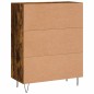 vidaXL Sideboard Räuchereiche 69,5x34x90 cm Holzwerkstoff