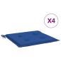 vidaXL Gartenstuhl-Kissen 4 Stk. Königsblau 50x50x3 cm Oxford-Gewebe vidaXL Gartenstuhl-Kissen 4 Stk. Königsblau 50x50x3 cm Oxford-Gewebe
