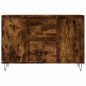 vidaXL Sideboard Räuchereiche 104x35x70 cm Holzwerkstoff vidaXL Sideboard Räuchereiche 104x35x70 cm Holzwerkstoff