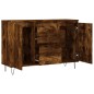 vidaXL Sideboard Räuchereiche 104x35x70 cm Holzwerkstoff vidaXL Sideboard Räuchereiche 104x35x70 cm Holzwerkstoff