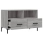vidaXL TV-Schrank Grau Sonoma 80x36x50 cm Holzwerkstoff vidaXL TV-Schrank Grau Sonoma 80x36x50 cm Holzwerkstoff