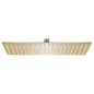 vidaXL Regenbrause Edelstahl 50x30 cm Rechteckig Golden vidaXL Regenbrause Edelstahl 50x30 cm Rechteckig Golden