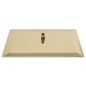 vidaXL Regenbrause Edelstahl 50x30 cm Rechteckig Golden vidaXL Regenbrause Edelstahl 50x30 cm Rechteckig Golden