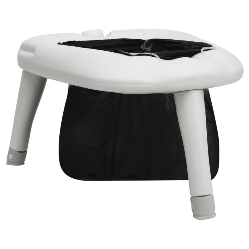 vidaXL Campingtoilette mit Beuteln 200 kg vidaXL Campingtoilette mit Beuteln 200 kg