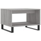 vidaXL Couchtisch Grau Sonoma 60x50x40 cm Holzwerkstoff vidaXL Couchtisch Grau Sonoma 60x50x40 cm Holzwerkstoff