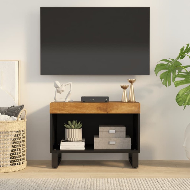vidaXL TV-Schrank 60x33x43,5 cm Massivholz Mango vidaXL TV-Schrank 60x33x43,5 cm Massivholz Mango