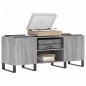vidaXL Plattenschrank Grau Sonoma 121x38x48 cm Holzwerkstoff vidaXL Plattenschrank Grau Sonoma 121x38x48 cm Holzwerkstoff