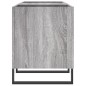 vidaXL Plattenschrank Grau Sonoma 121x38x48 cm Holzwerkstoff vidaXL Plattenschrank Grau Sonoma 121x38x48 cm Holzwerkstoff
