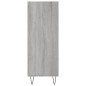 vidaXL Bücherregal Grau Sonoma 69,5x32,5x90 cm Holzwerkstoff vidaXL Bücherregal Grau Sonoma 69,5x32,5x90 cm Holzwerkstoff