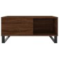 vidaXL Couchtisch Braun Eichen-Optik 80x80x36,5 cm Holzwerkstoff vidaXL Couchtisch Braun Eichen-Optik 80x80x36,5 cm Holzwerkstoff