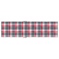 vidaXL Liegestuhl-Auflage Rot Karomuster (75+105)x50x4 cm vidaXL Liegestuhl-Auflage Rot Karomuster (75+105)x50x4 cm