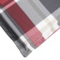 vidaXL Liegestuhl-Auflage Rot Karomuster (75+105)x50x4 cm vidaXL Liegestuhl-Auflage Rot Karomuster (75+105)x50x4 cm