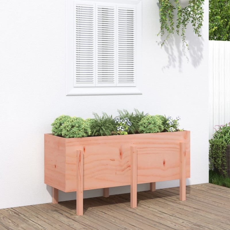 vidaXL Hochbeet 121x50x57 cm Massivholz Douglasie vidaXL Hochbeet 121x50x57 cm Massivholz Douglasie