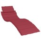vidaXL Sonnenliegen-Auflage Weinrot 186x58x3 cm Oxford-Gewebe vidaXL Sonnenliegen-Auflage Weinrot 186x58x3 cm Oxford-Gewebe