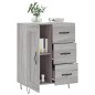 vidaXL Sideboard Grau Sonoma 69,5x34x90 cm Holzwerkstoff vidaXL Sideboard Grau Sonoma 69,5x34x90 cm Holzwerkstoff
