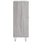 vidaXL Sideboard Grau Sonoma 69,5x34x90 cm Holzwerkstoff vidaXL Sideboard Grau Sonoma 69,5x34x90 cm Holzwerkstoff