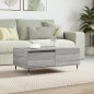 vidaXL Couchtisch Grau Sonoma 90x50x36,5 cm Holzwerkstoff vidaXL Couchtisch Grau Sonoma 90x50x36,5 cm Holzwerkstoff