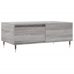 vidaXL Couchtisch Grau Sonoma 90x50x36,5 cm Holzwerkstoff