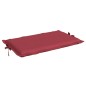 vidaXL Sonnenliegen-Auflage Weinrot 186x58x3 cm Oxford-Gewebe vidaXL Sonnenliegen-Auflage Weinrot 186x58x3 cm Oxford-Gewebe