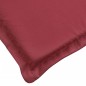 vidaXL Sonnenliegen-Auflage Weinrot 186x58x3 cm Oxford-Gewebe vidaXL Sonnenliegen-Auflage Weinrot 186x58x3 cm Oxford-Gewebe