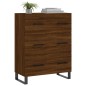 vidaXL Sideboard Braun Eichen-Optik 69,5x34x90 cm Holzwerkstoff vidaXL Sideboard Braun Eichen-Optik 69,5x34x90 cm Holzwerkstoff