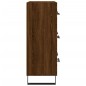 vidaXL Sideboard Braun Eichen-Optik 69,5x34x90 cm Holzwerkstoff vidaXL Sideboard Braun Eichen-Optik 69,5x34x90 cm Holzwerkstoff