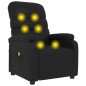 vidaXL Massagesessel Schwarz Kunstleder vidaXL Massagesessel Schwarz Kunstleder