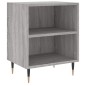 vidaXL Nachttische 2 Stk. Grau Sonoma 40x30x50 cm Holzwerkstoff vidaXL Nachttische 2 Stk. Grau Sonoma 40x30x50 cm Holzwerkstoff
