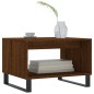 vidaXL Couchtisch Braun Eichen-Optik 60x50x40 cm Holzwerkstoff vidaXL Couchtisch Braun Eichen-Optik 60x50x40 cm Holzwerkstoff
