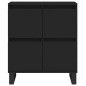Sideboards 3 Stk. Schwarz Holzwerkstoff Sideboards 3 Stk. Schwarz Holzwerkstoff