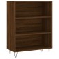 vidaXL Bücherregal Braun Eichen-Optik 69,5x32,5x90 cm Holzwerkstoff vidaXL Bücherregal Braun Eichen-Optik 69,5x32,5x90 cm Holzwerkstoff