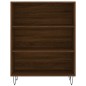 vidaXL Bücherregal Braun Eichen-Optik 69,5x32,5x90 cm Holzwerkstoff vidaXL Bücherregal Braun Eichen-Optik 69,5x32,5x90 cm Holzwerkstoff