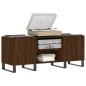 vidaXL Plattenschrank Braun Eichen-Optik 121x38x48 cm Holzwerkstoff vidaXL Plattenschrank Braun Eichen-Optik 121x38x48 cm Holzwerkstoff