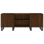 vidaXL Plattenschrank Braun Eichen-Optik 121x38x48 cm Holzwerkstoff vidaXL Plattenschrank Braun Eichen-Optik 121x38x48 cm Holzwerkstoff