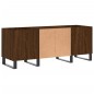 vidaXL Plattenschrank Braun Eichen-Optik 121x38x48 cm Holzwerkstoff vidaXL Plattenschrank Braun Eichen-Optik 121x38x48 cm Holzwerkstoff